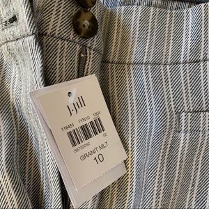 J. Jill Easy Linen Stretch Straight leg pants